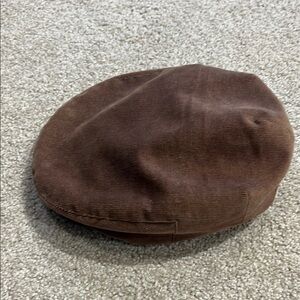Brixton Chocolate Corduroy Beret